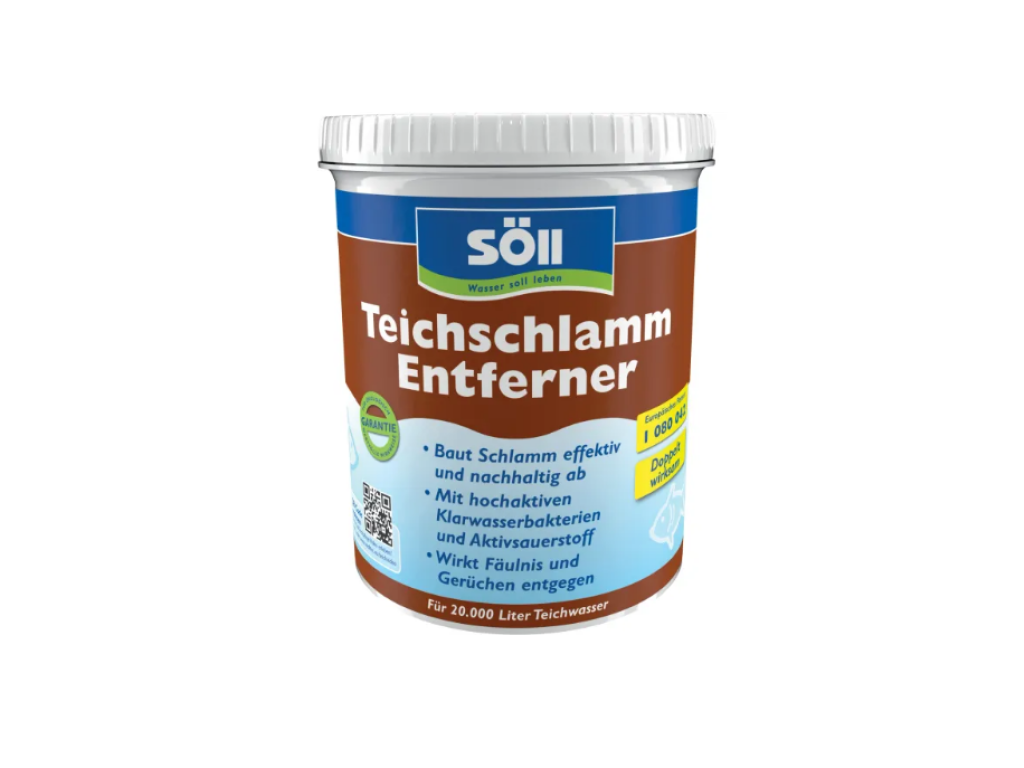 Söll TeichschlammEntferner-odstraňuje bahno a kal (1kg na 20m3)