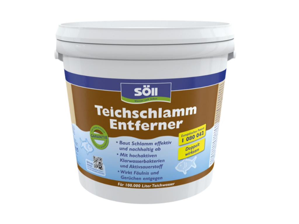 Söll TeichschlammEntferner-odstraňuje bahno a kal (5kg na 100m3)