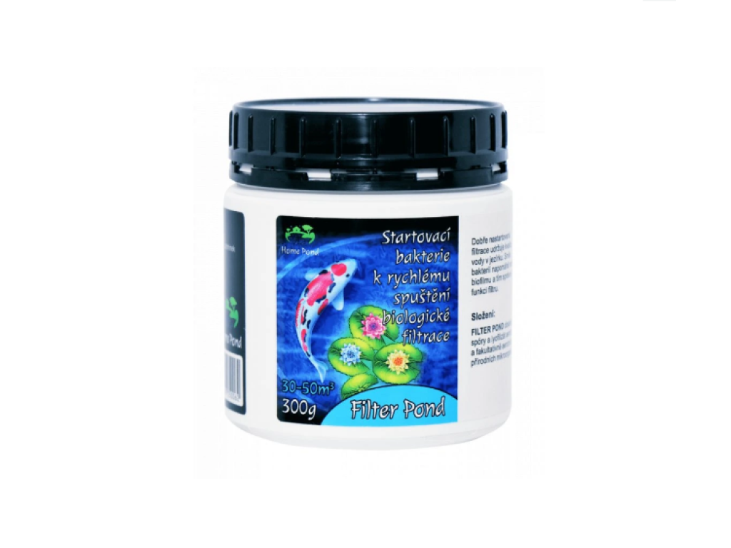 Home pond Filter pond - startovací bakterie do filtru (300g na 30-50m3)