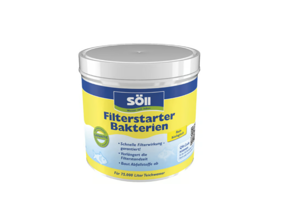 Söll FilterStarter Bakterien-startovací bakterie do filtru (500g na 75m3)