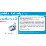 Jezírková sůl bez jódu (1kg)