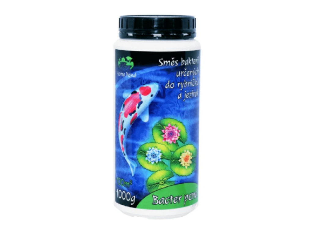 Home pond Bacter pond - sezónní udržovací bakterie do jezírka (1000g na 100m3)