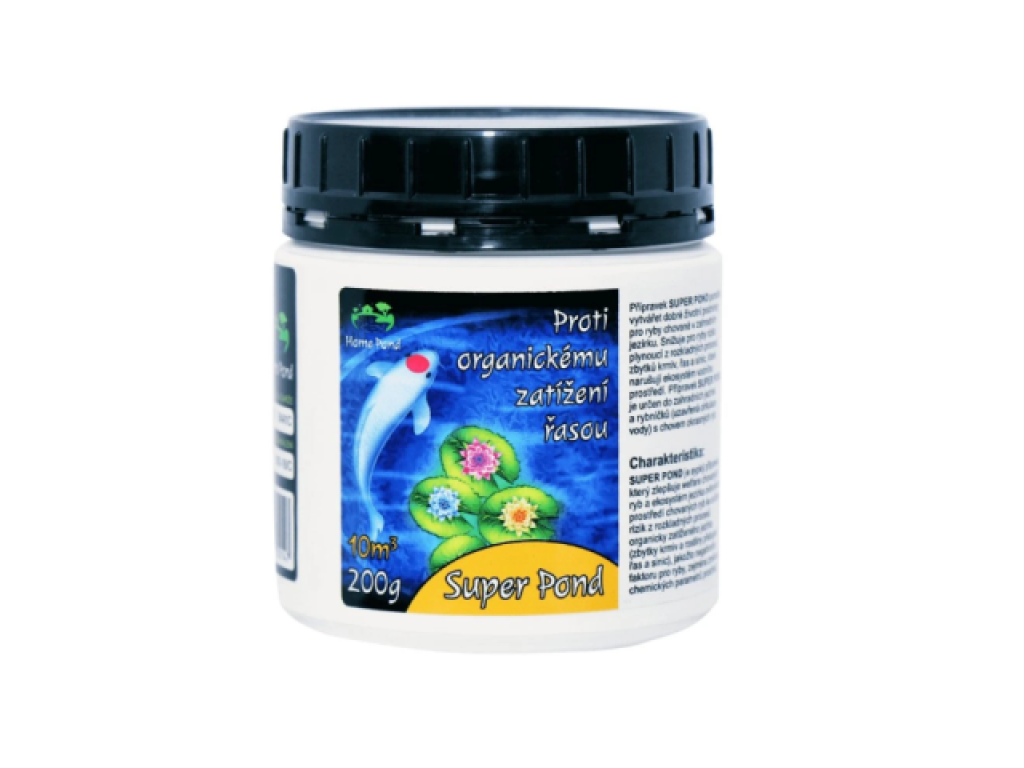 Home pond Super pond - odstraňuje všechny druhy řas (200g na 10m3)
